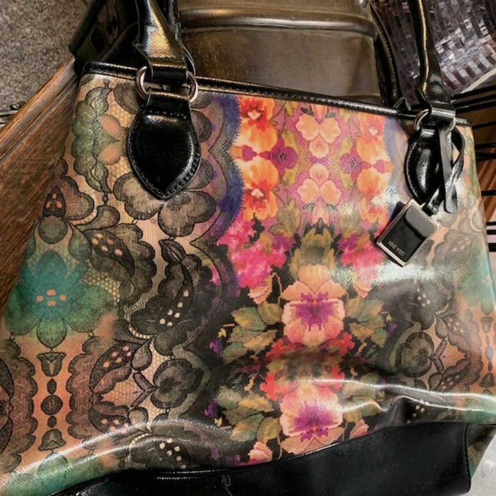 Nine west Floral Large Tote